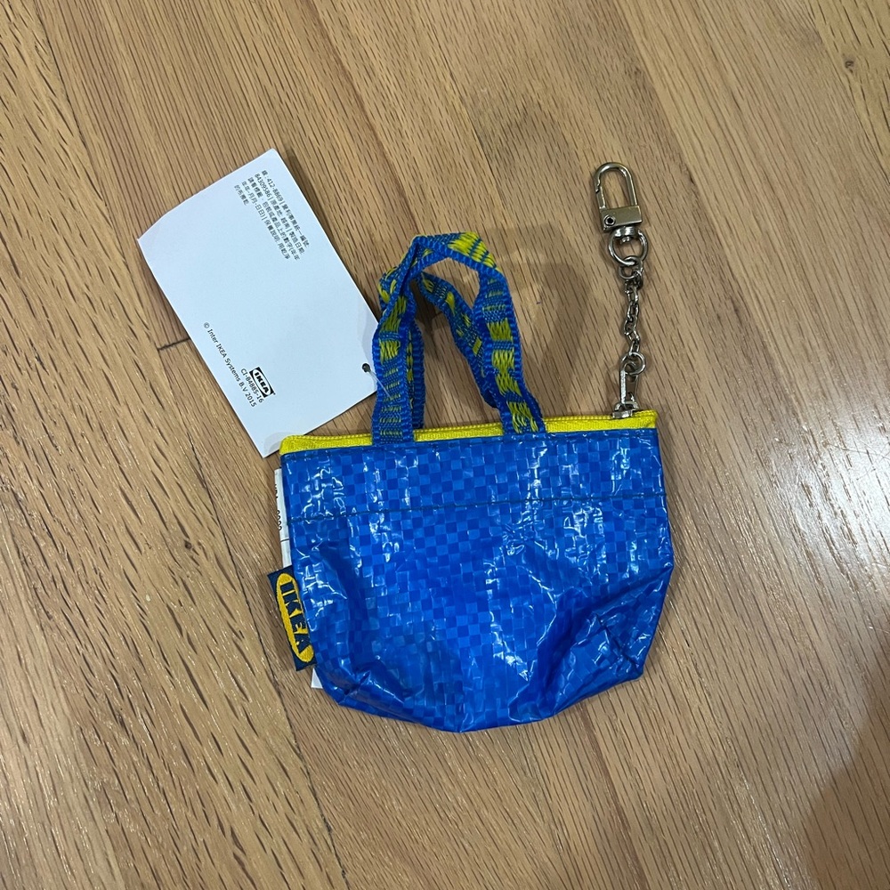 IKEA mini tote bag (blue)